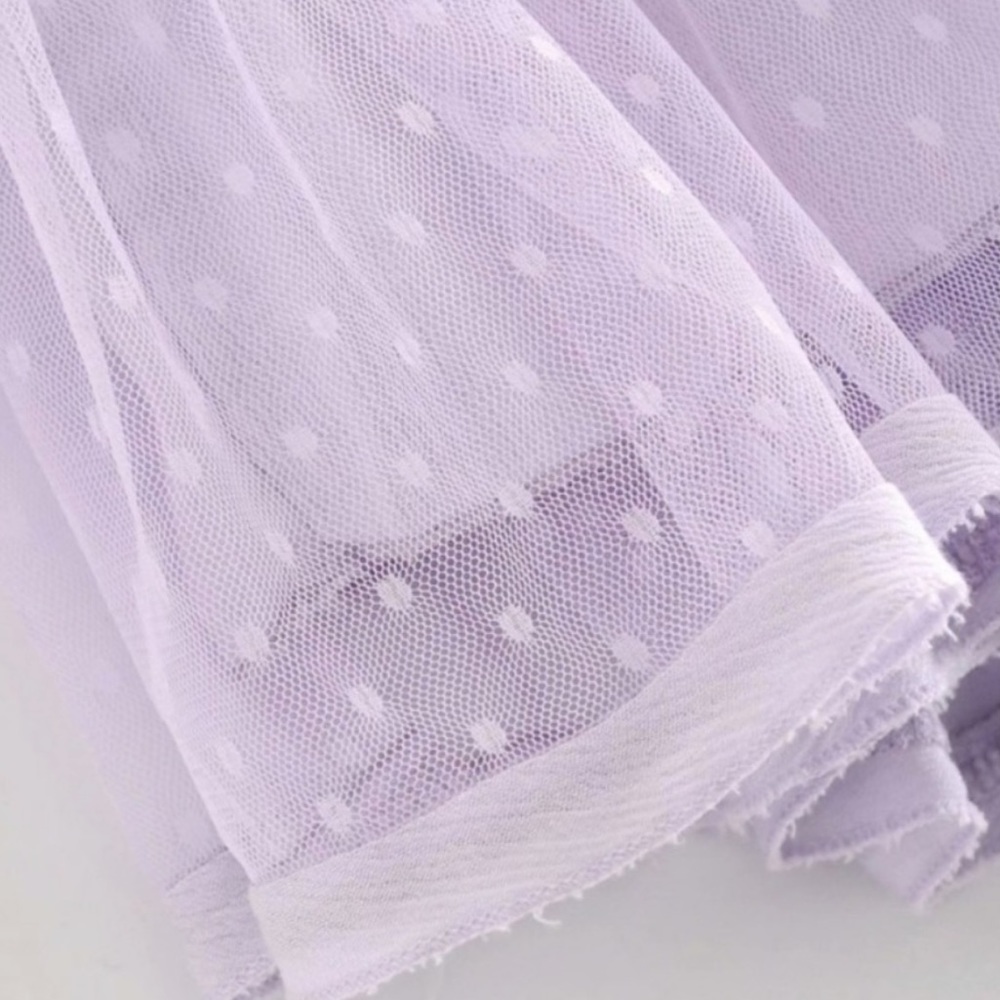 IN! Boho Dotti Lavender Halter Mini Babydoll Dress - Picture 8 of 12